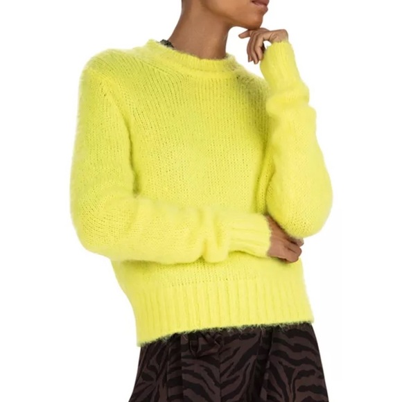 ba&sh Sweaters - ba&sh bright yellow Miel Sweater